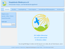 Tablet Screenshot of hospizkreis-ottobrunn.de